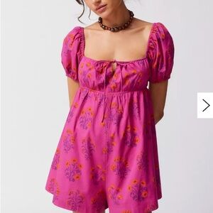 Kimchi Blue Ginnie Floral Romper